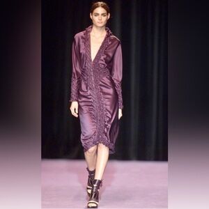 Yves Saint Laurent purple or black Rive Gauche dress wanted!